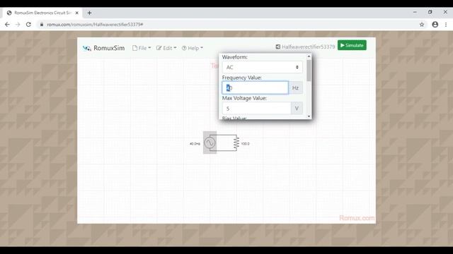 RomuxSim Online Electronics circuit Simulator. смотреть онлайн