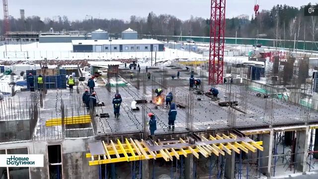 Строительство 9 квартала мкр. Центральный Новых Ватутинок смотреть онлайн