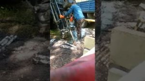 Бурение ССК снарядом наклонной скважины