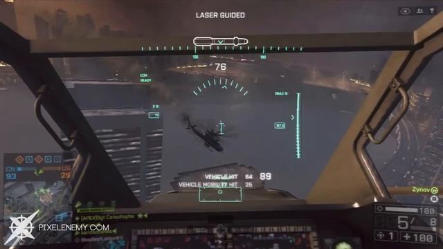Battlefield 4: BEST Attack Helicopter Pilot & Gunner Combination! (Guide) смотреть онлайн