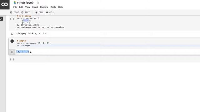 NumPy verstehen #03 - empty Funktion смотреть онлайн