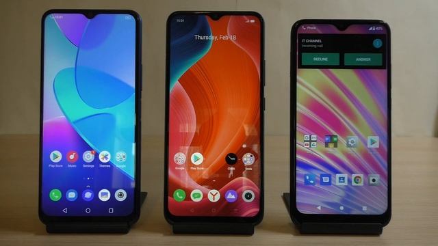 Vivo Vs Realme Vs HTC Incoming Call