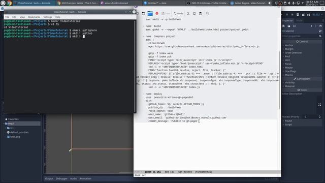Automatically Publishing Web builds of Godot Engine projects to GitHub Pages using GitHub Actions смотреть онлайн