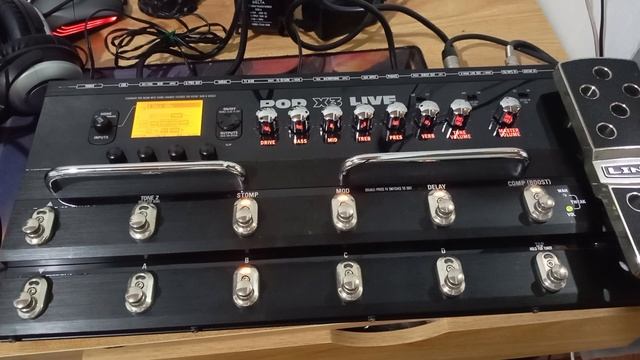 Line 6 POD X3 Live Sound Demo смотреть онлайн