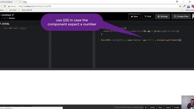 lesson 7 persons sample with react component смотреть онлайн