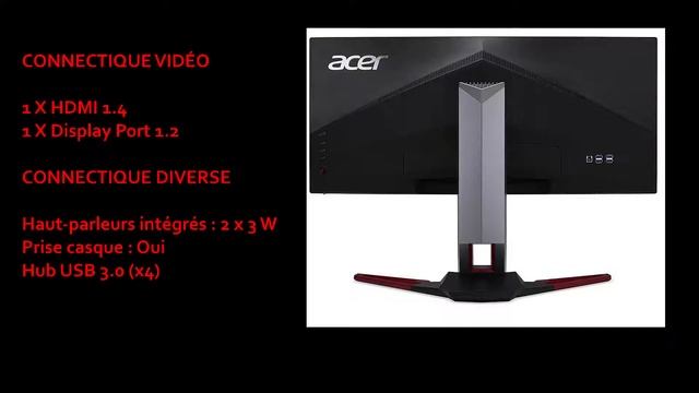 Présentation Acer Predator Z301Cbmiphzx смотреть онлайн