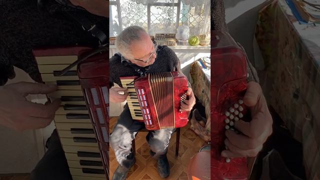 SCHOLER piano accordion, 1/2 accordion, 32 Bass, 26 keys, 3 voices, Great sound, New straps смотреть онлайн
