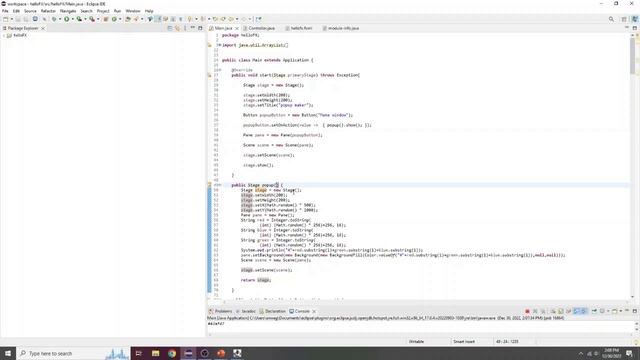 JavaFX (Java Libraries) Class 4: Popup Windows смотреть онлайн