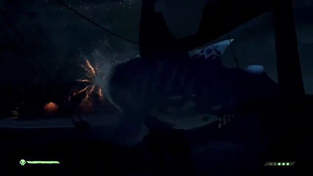 BEACHED MEGALODON in Sea of Thieves! смотреть онлайн