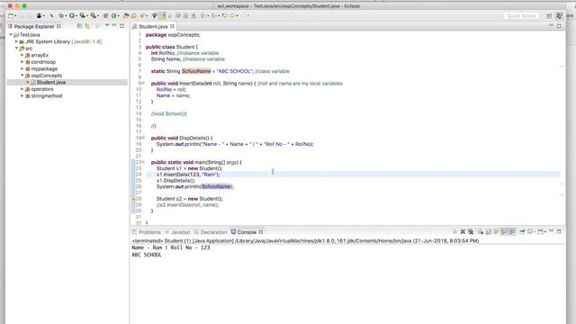 Java OOPS - Part 1 | Class | Object | Member variables | Constructor | this keyword смотреть онлайн