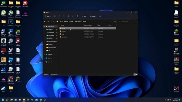 Valorant How To Find Config File | GameUserSettings File Location | 2021