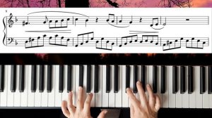 Крылатые качели на ПИАНИНО. Обучение и ноты.