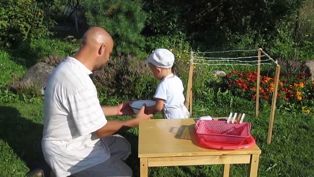 Занятия с ребенком.Стирка смотреть онлайн