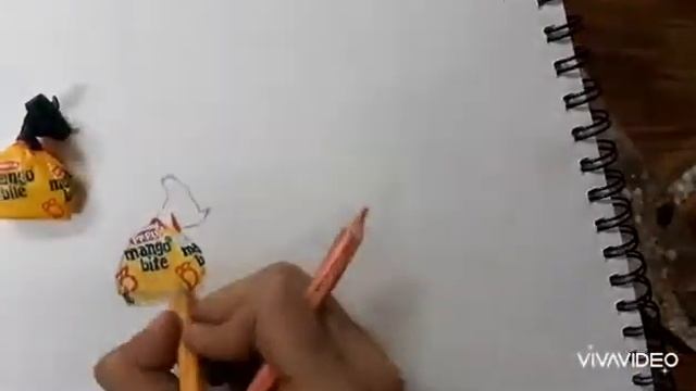 Drawing of mango bite chocolate смотреть онлайн