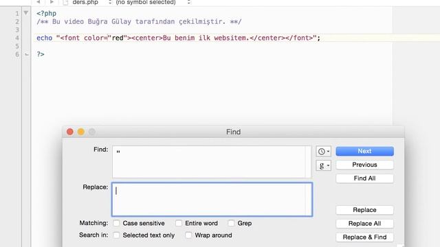 1 Ders - PHP ' ye Giriş ve Echo Komutu - FrmPlatform смотреть онлайн