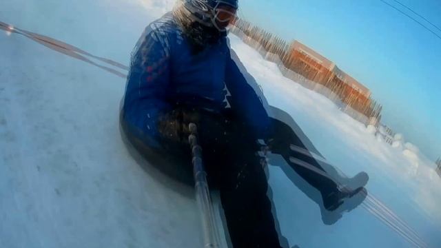 Winter 2016 Покатушки на плюшках | SJCam 4000+ WiFI смотреть онлайн