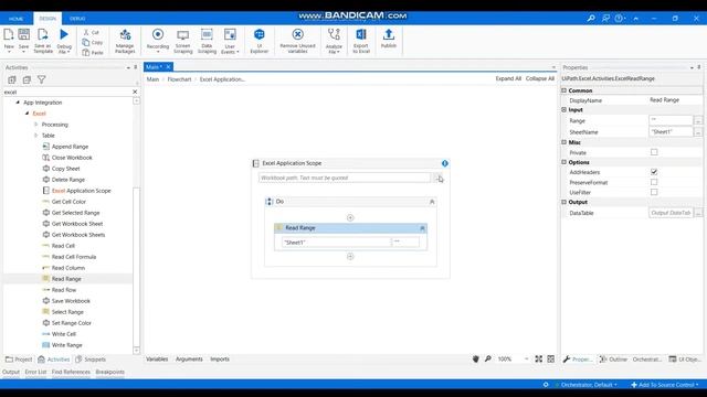 UiPath Excel Application Scope + Read Range EP#17 смотреть онлайн