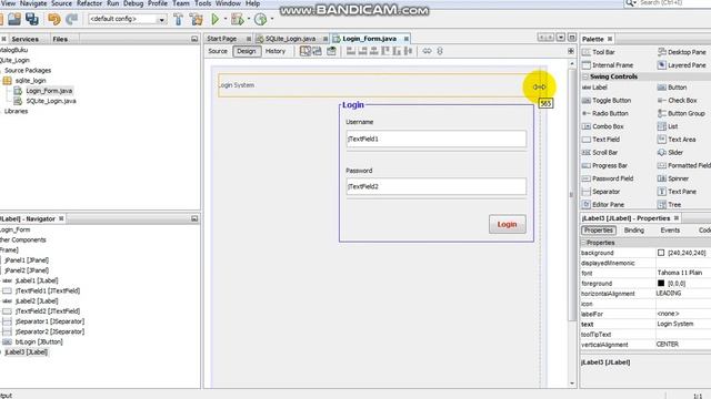 SQLite Login with Java - Part 1 смотреть онлайн