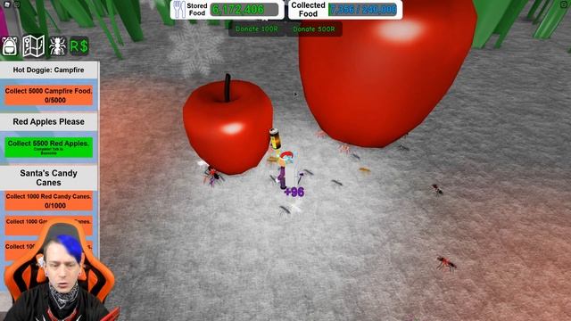 THESE GODLY ANTS ARE OP In Roblox Ant Colony Simulator A Bee Swarm Simulator Game смотреть онлайн