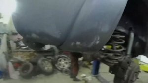 устранение грохота в задних суппортах Jeep Liberty KJ