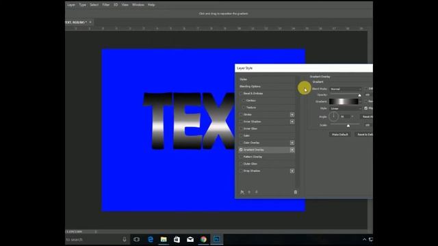 how to make 2D text TO 3D TEXT// vrey simple in photoshop//text convert 2d to look 3d text.. смотреть онлайн