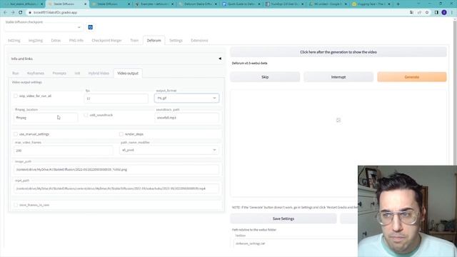 ?¿VÍDEOS con Inteligencia Artificial ??: Stable Diffusion DEFORUM ?(Automatic1111) смотреть онлайн