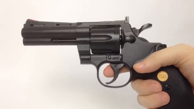 UHC / UA 397b Python Softair Revolver u0,5J, Review/Deutsch/HD смотреть онлайн