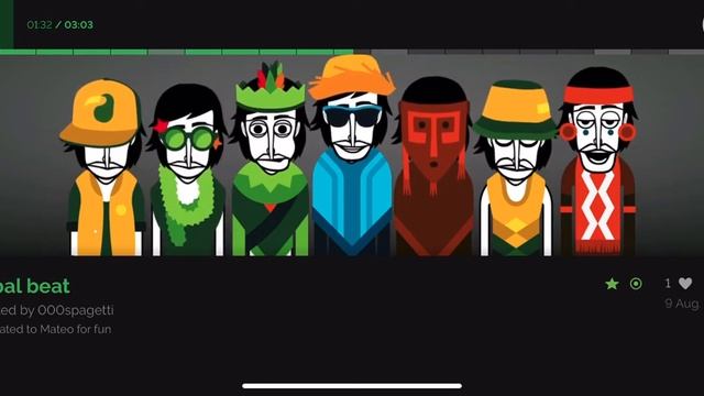 A song I made in incredibox-Tribal Beat смотреть онлайн
