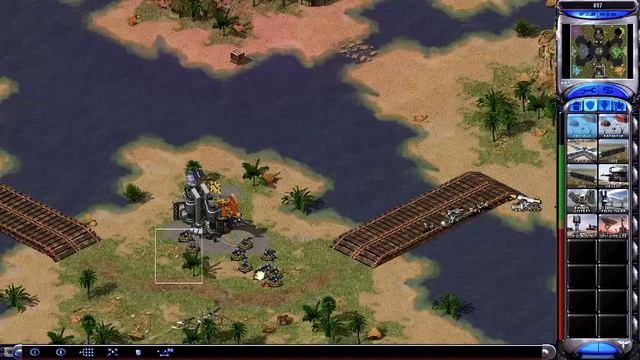 Yuri's Revenge: Squared Mod: Allied faction vs AI смотреть онлайн