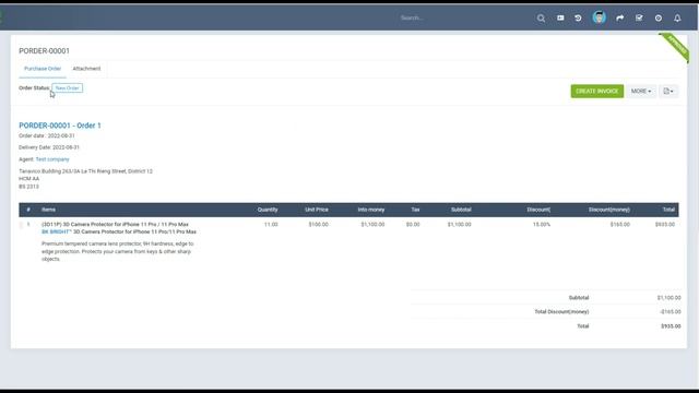 Perfex CRM Modules - Sales Agent Management - Purchase Orders - Admin view - Create invoice смотреть онлайн
