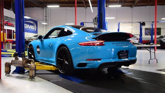 GMG Racing Porsche 991.2 Carrera WC-Sport Exhaust System (Center Exit)