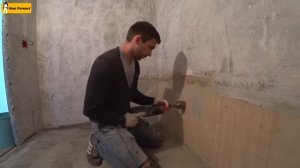 ✅  Как снять старую краску со стен | При помощи перфоратора | Своими руками | Мне Ремонт