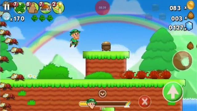 Прохождение обучения игры ,,Lep's World ''. смотреть онлайн