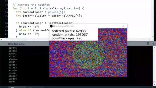 Hotbits / TRNG True Random Numbers from Webcam - Proof Of Concept смотреть онлайн