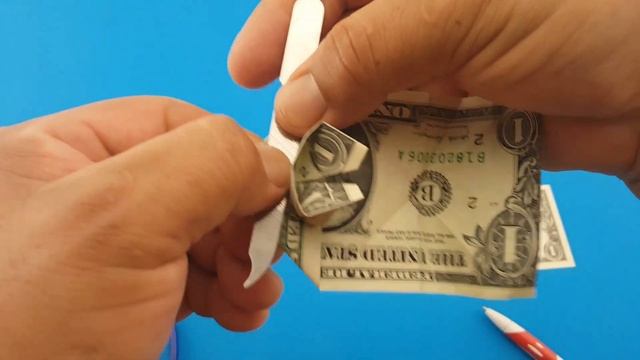 Money Origami Graduation Cap And Diploma 