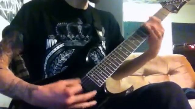 Ingested - Skinned and Fucked (guitar cover) смотреть онлайн