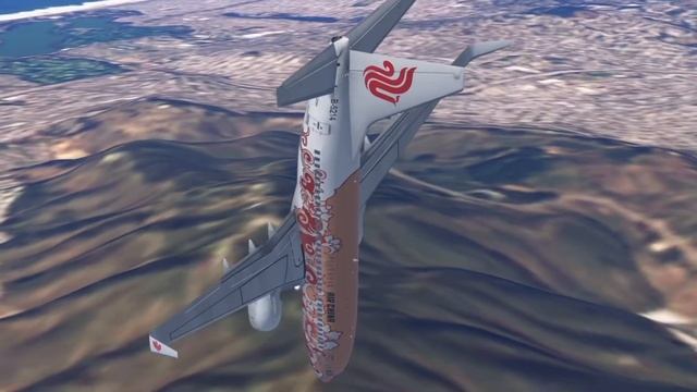 China Eastern Airlines Flight MU5735 recreated in infinite flight simulator смотреть онлайн