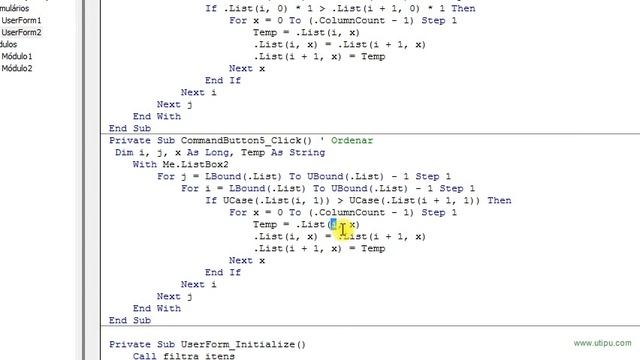 Ordenar Dados em Listbox Excel VBA смотреть онлайн