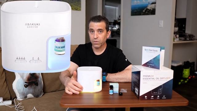 Asakuki Diffuser With Essential Oil Review смотреть онлайн