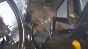 установка  джойстика за 1500 рублей на МТЗ к штатному распределителю Р80