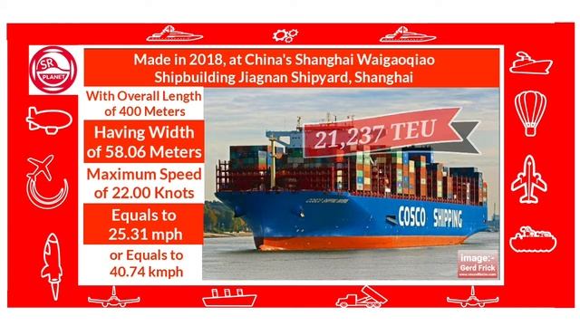 Top 10 Biggest Container Ships in the World I ये है दुनिया के सबसे बड़े Container Ships I SR PLANET смотреть онлайн