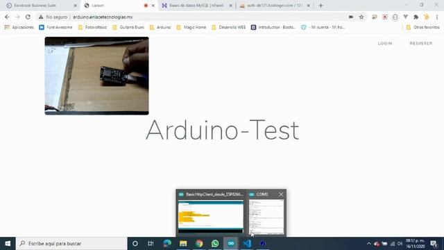 Proyecto Laravel con Arduino ESP8266. Consulta GET Libreria ArduinoJson 6 смотреть онлайн