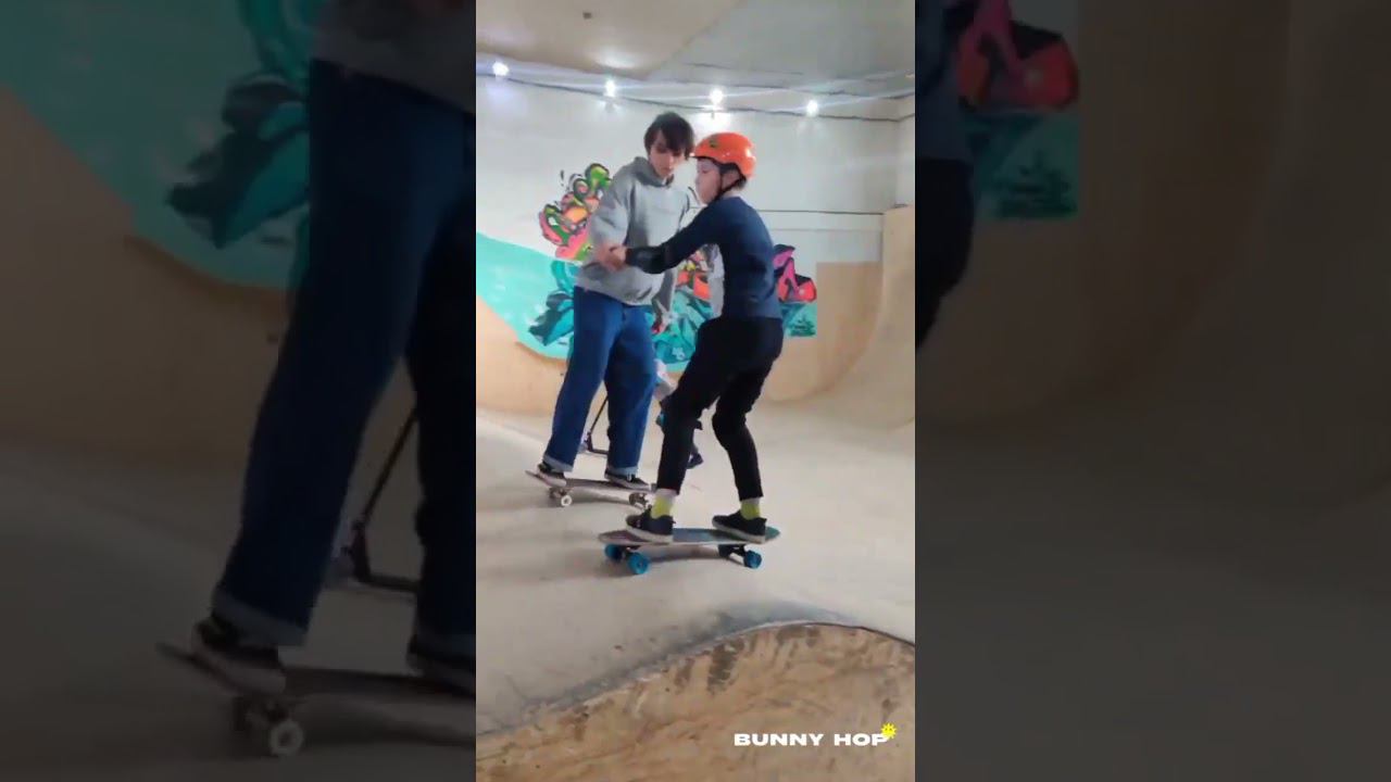 Тренировка по скейту в Bunny Hop #скейт смотреть онлайн