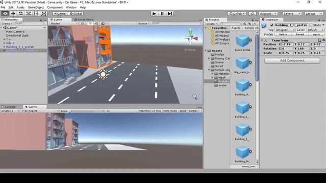 Unity 3D Tutorial | Endless Car Game Part 2 смотреть онлайн