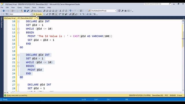 43.Understand How While Loop is working in SQL Server || Telugu смотреть онлайн