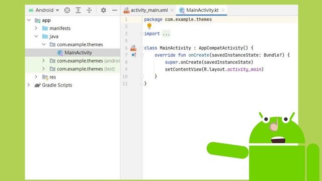 Android Studio. 10 Change the app theme смотреть онлайн