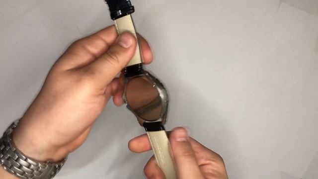 Відео огляд_ Годинник наручний Breitling White ремінець чорний смотреть онлайн