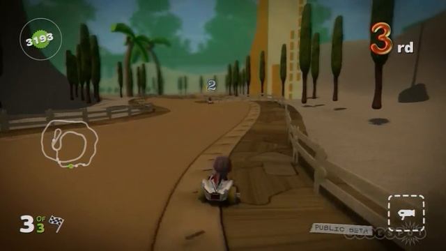 LittleBigPlanet Karting gameplay demo смотреть онлайн