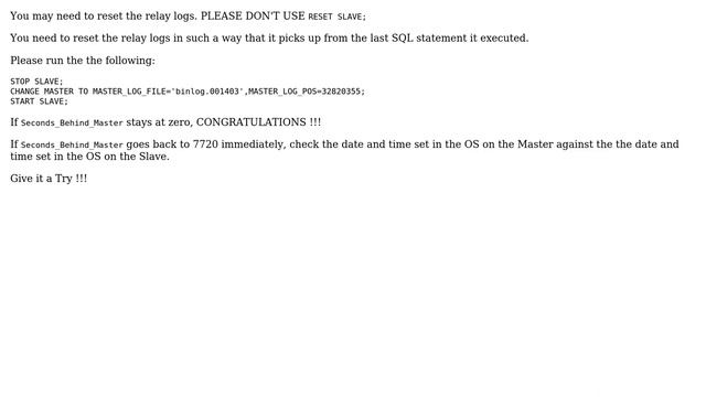 Databases: Slave SQL thread got hanged (4 Solutions!!) смотреть онлайн