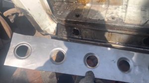 VW T4 особенности конструкции порога и доработка